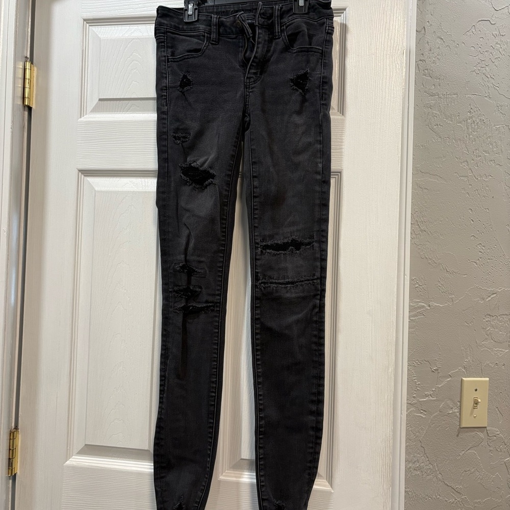 American Eagle Outfitters Black Skinny Jeans